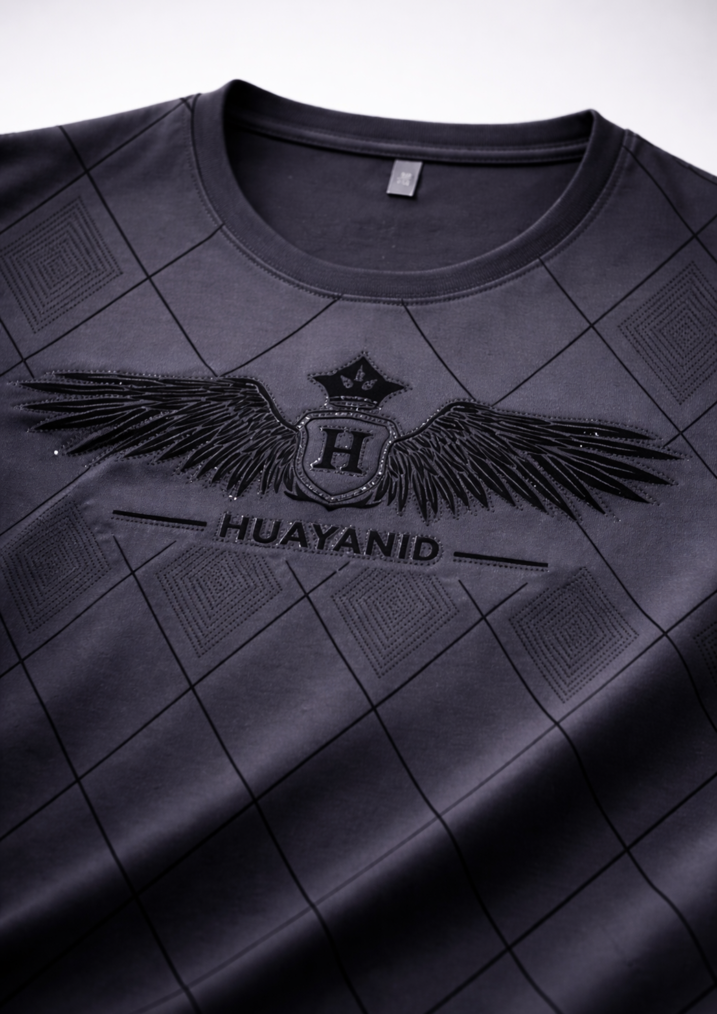 Obsidian Aegis Crest Casual T-Shirt