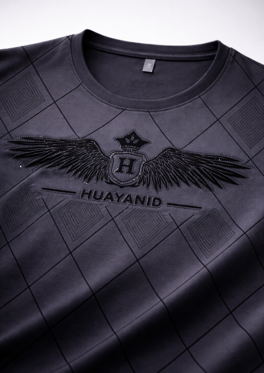 Obsidian Aegis Crest Casual T-Shirt