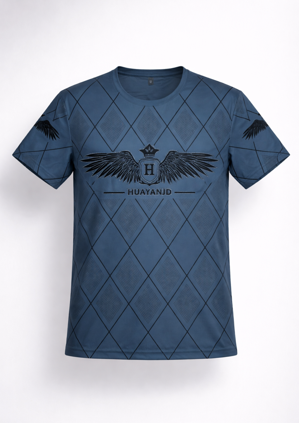 Obsidian Aegis Crest Casual T-Shirt