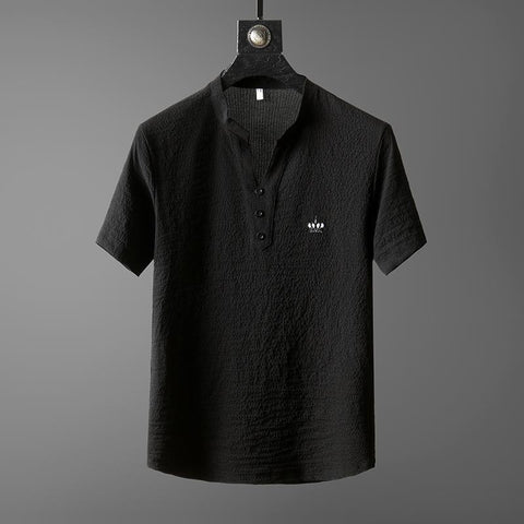 Prestige Crown Textured Polo T-Shirt