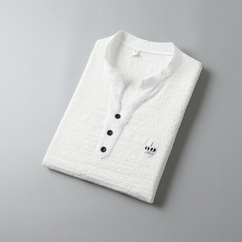 Prestige Crown Textured Polo T-Shirt