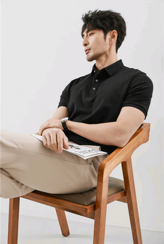 Men's Lavish Ice Silk Polo T-Shirt