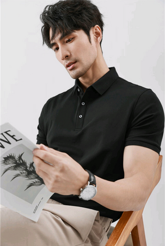 Men's Lavish Ice Silk Polo T-Shirt