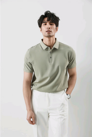 Men's Lavish Ice Silk Polo T-Shirt