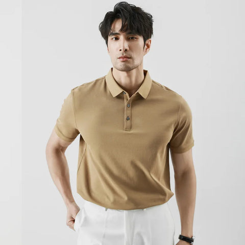 Men's Lavish Ice Silk Polo T-Shirt