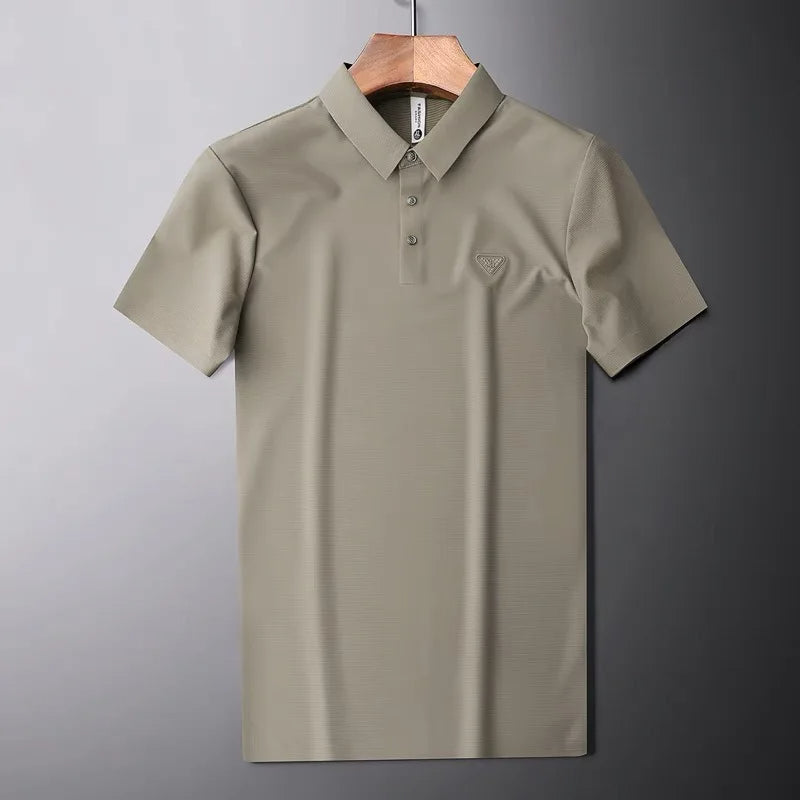 Men's Seamless No-Iron Stretch Polo