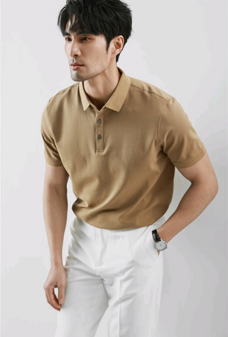 Men's Lavish Ice Silk Polo T-Shirt