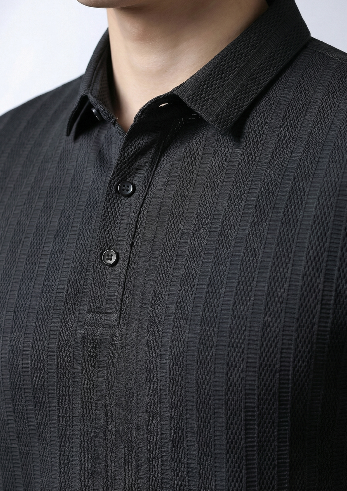 Emerald Drift Meshline Polo T-Shirt