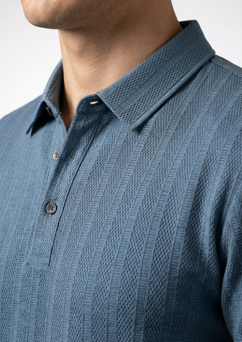 Emerald Drift Meshline Polo T-Shirt