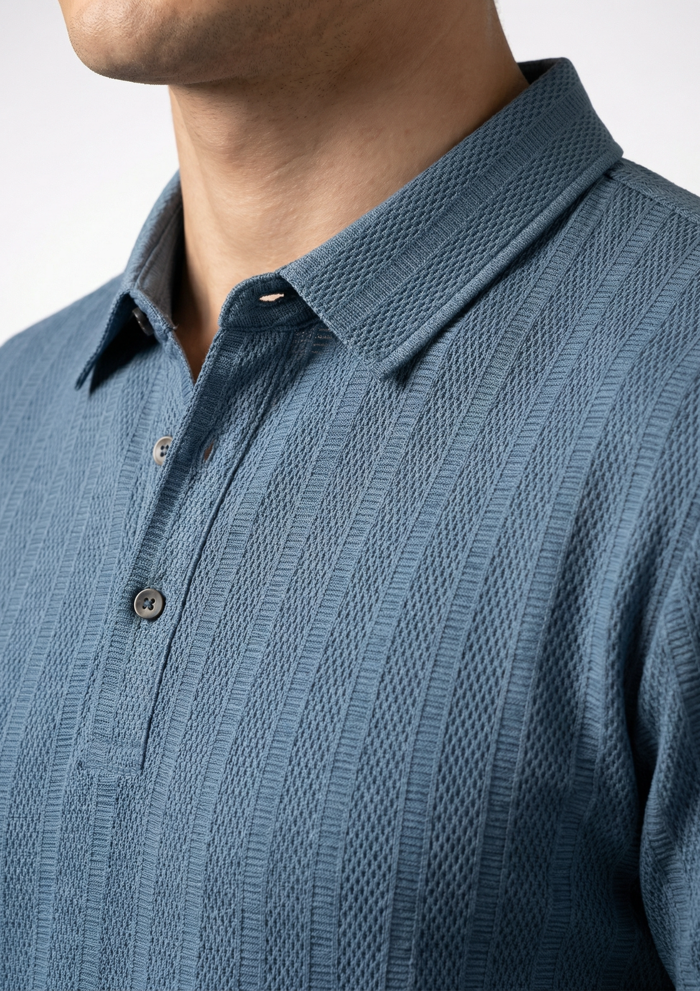 Emerald Drift Meshline Polo T-Shirt