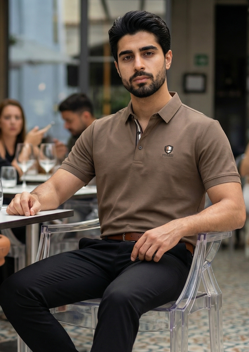 TitanMark Shield Polo T-Shirt