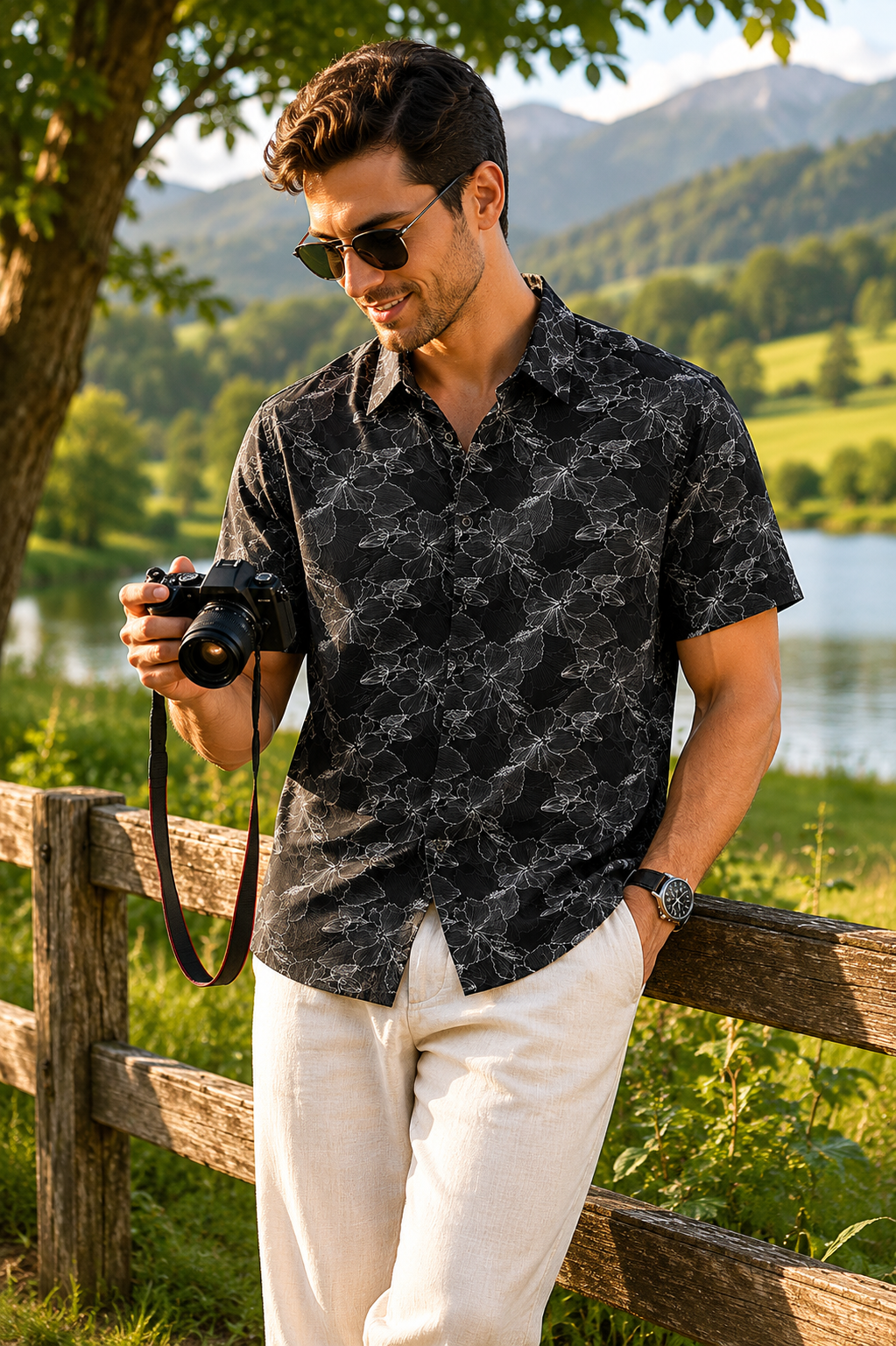NoirBloom Mirage Shirt