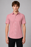 Regent Stride Striped Cotton Shirt