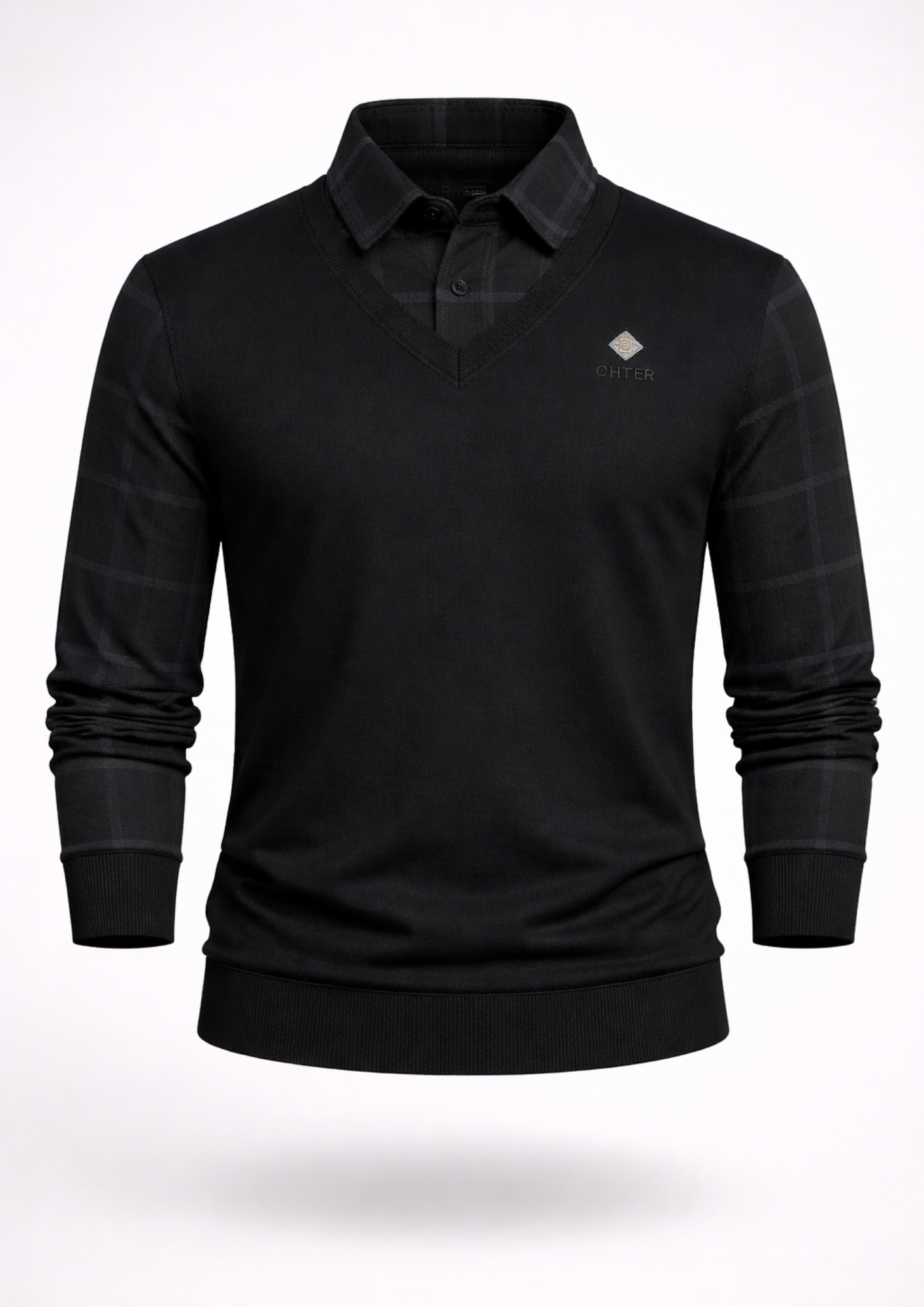 Eminence Plaid Knitwear