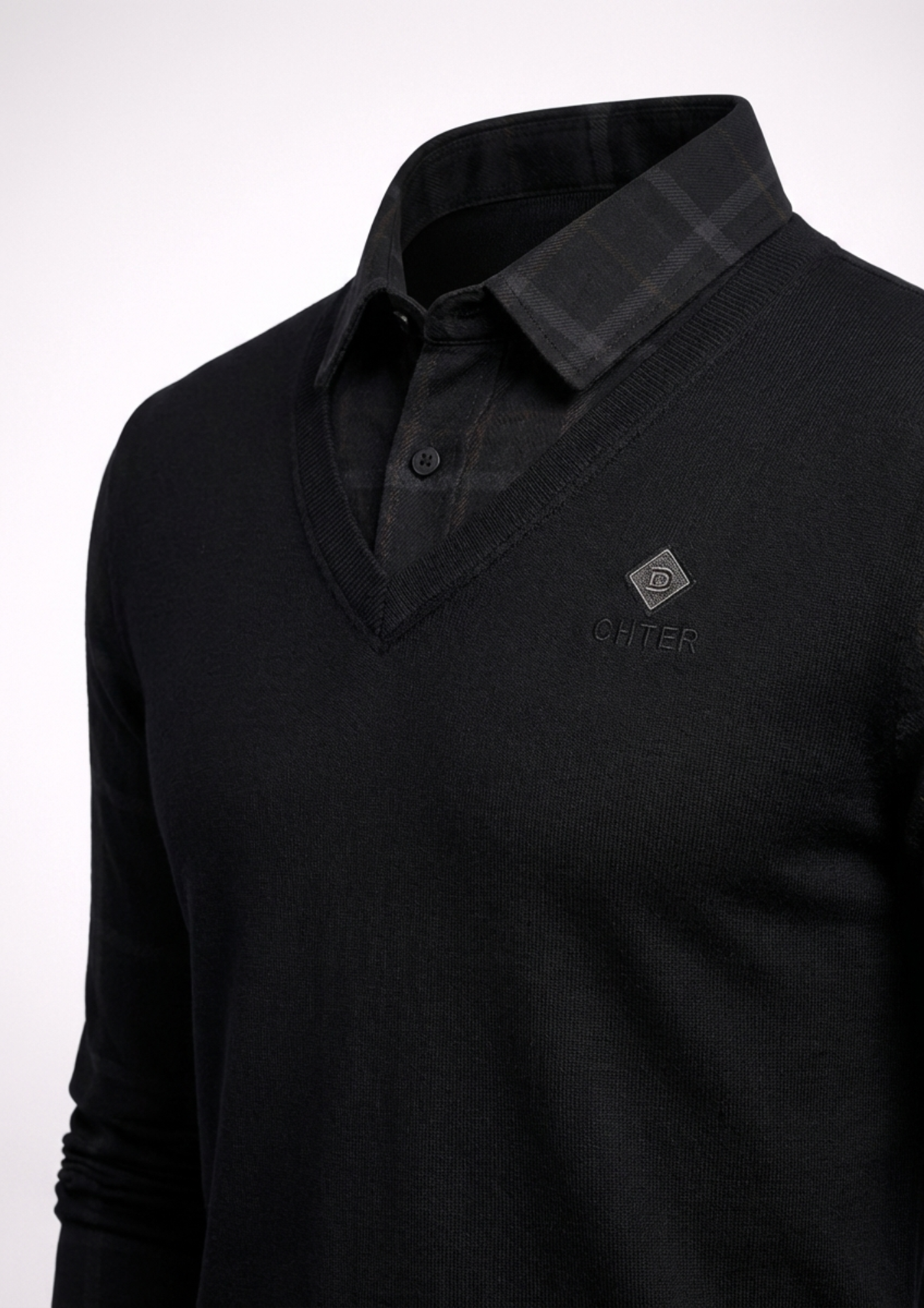 Eminence Plaid Knitwear