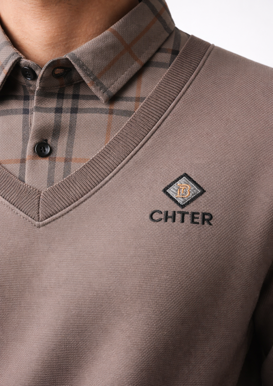 Eminence Plaid Knitwear