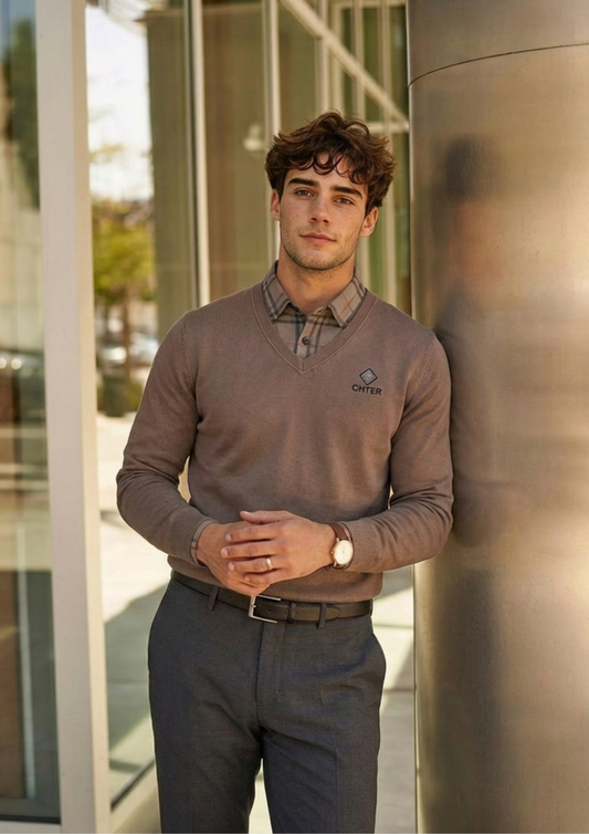 Eminence Plaid Knitwear