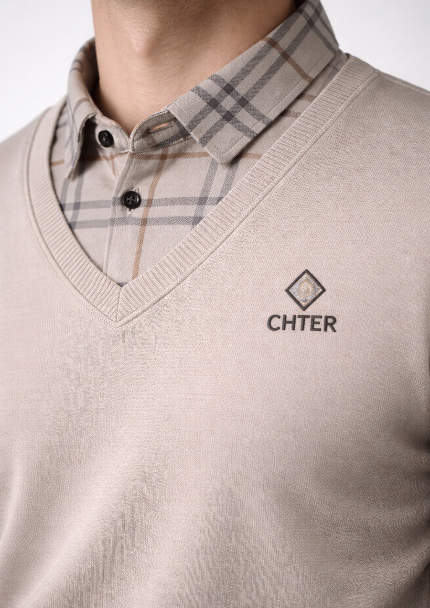 Eminence Plaid Knitwear
