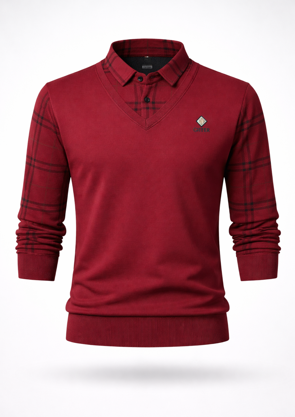 Eminence Plaid Knitwear