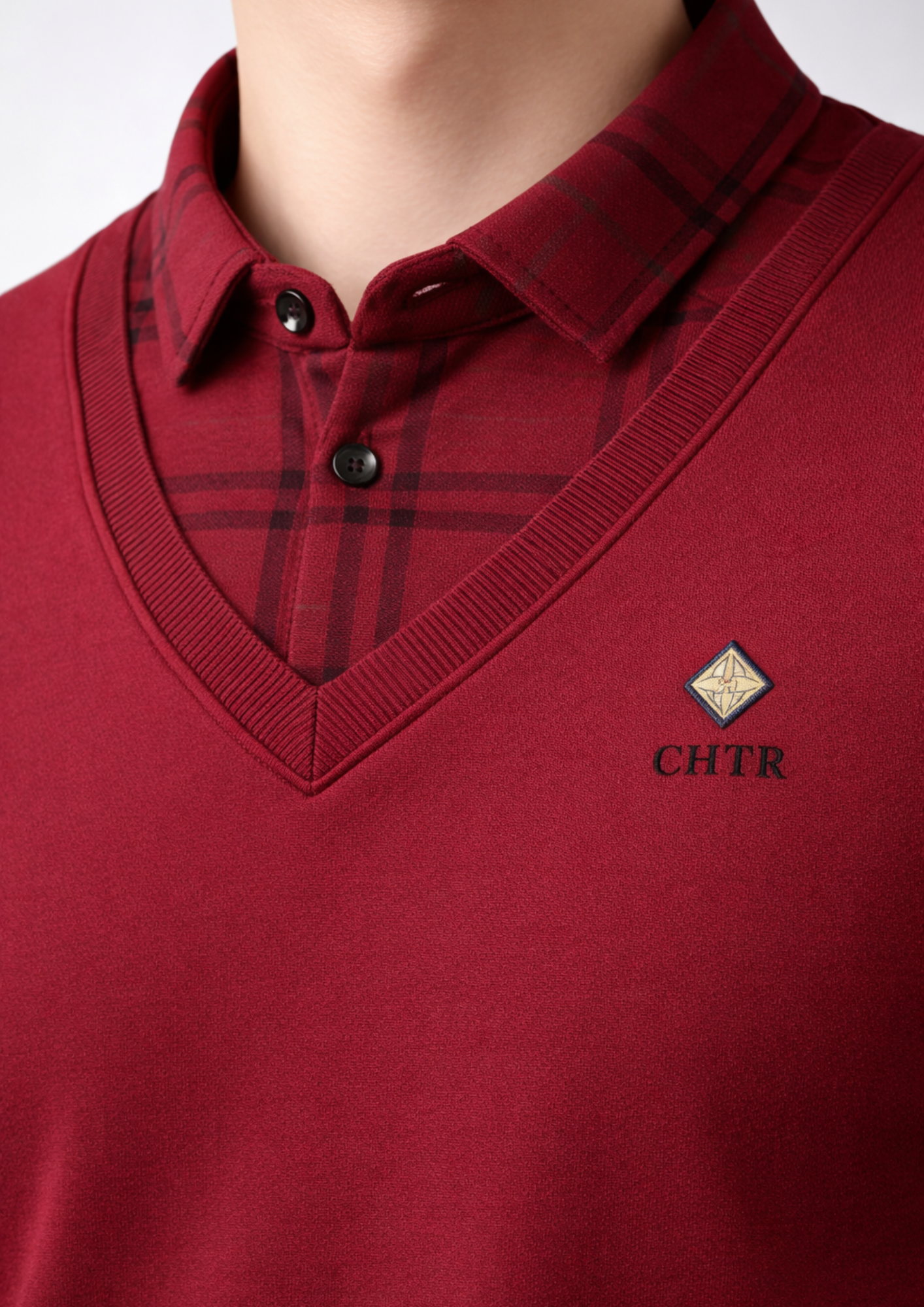 Eminence Plaid Knitwear