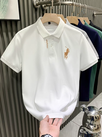 Imperial Rider Embroidered Polo T-Shirt