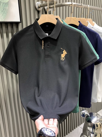 Imperial Rider Embroidered Polo T-Shirt