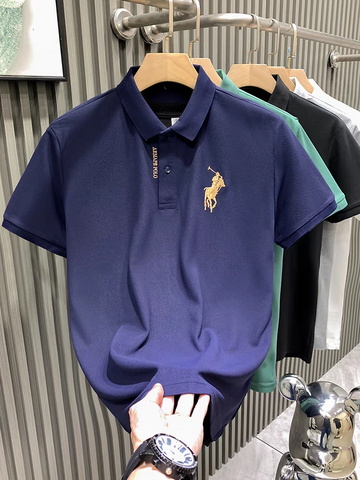 Imperial Rider Embroidered Polo T-Shirt