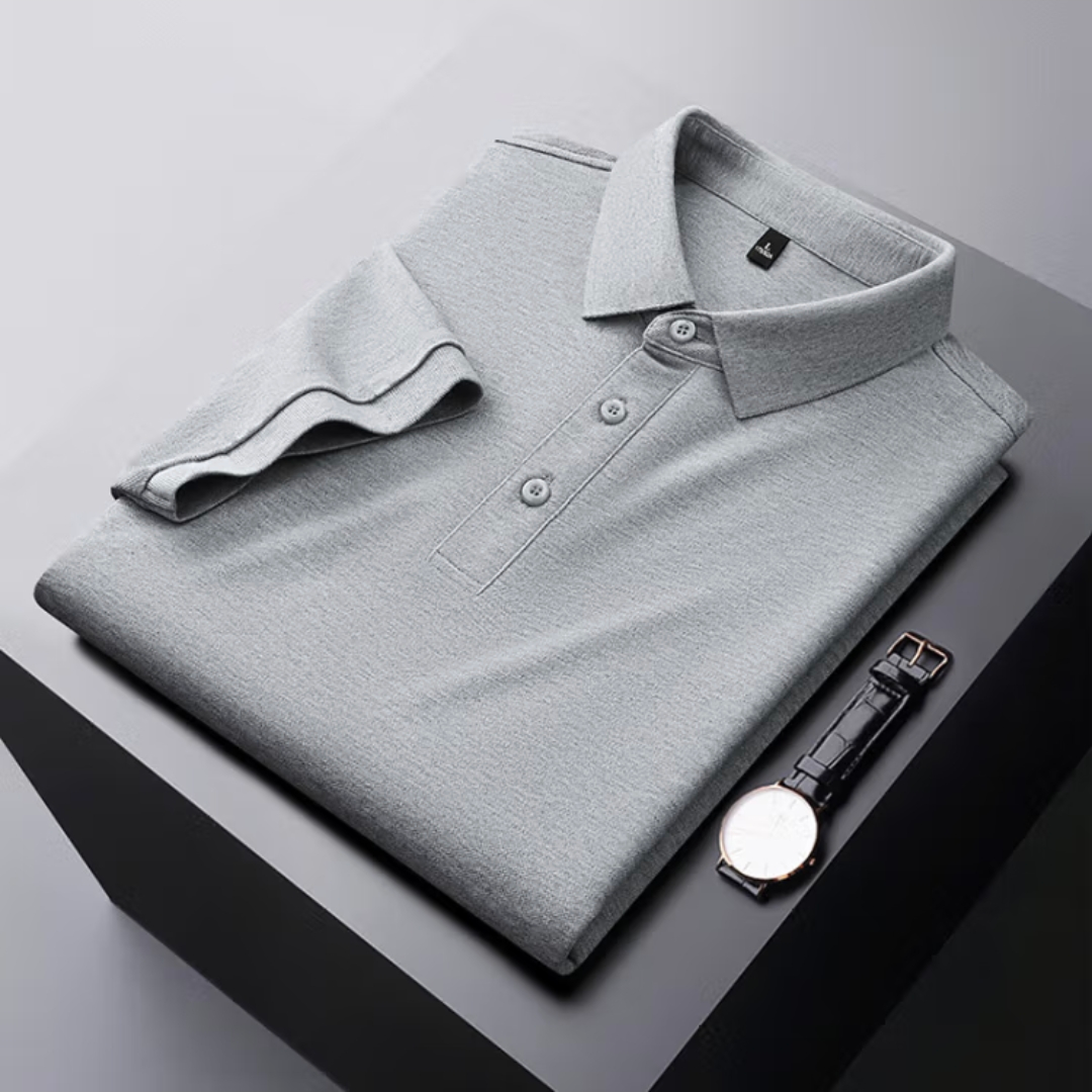 Men's Luxury Ice Silk Polo T-Shirt – TenaxTees