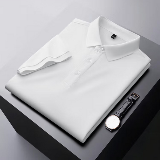 Men's Luxury Ice Silk Polo T-Shirt