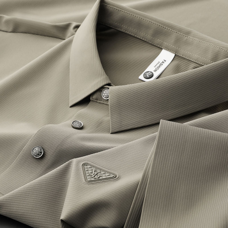 Men's Seamless No-Iron Stretch Polo