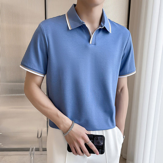 Elegant Collegiate Polo T-Shirt