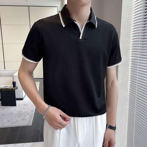 Elegant Collegiate Polo T-Shirt