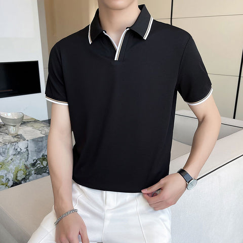 Elegant Collegiate Polo T-Shirt