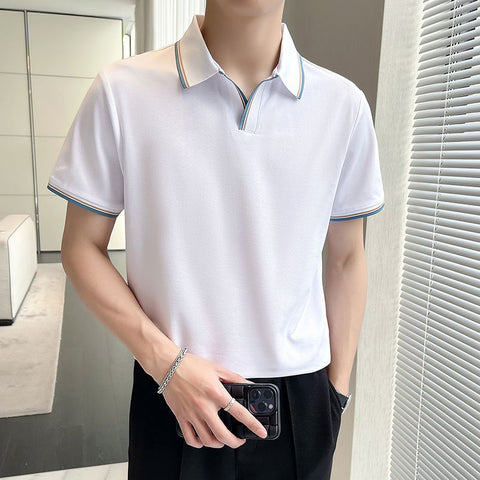 Elegant Collegiate Polo T-Shirt