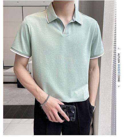 Elegant Collegiate Polo T-Shirt