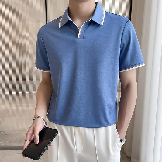 Elegant Collegiate Polo T-Shirt