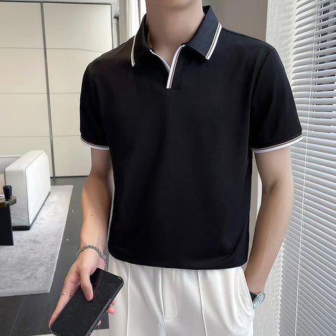 Elegant Collegiate Polo T-Shirt