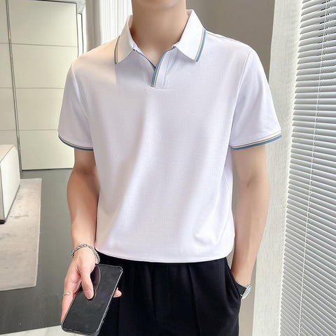 Elegant Collegiate Polo T-Shirt