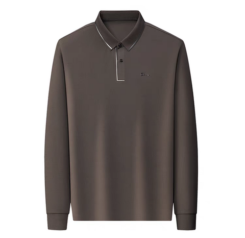 Astralis Ascot Polo – Long Sleeve Elegance, Redefined