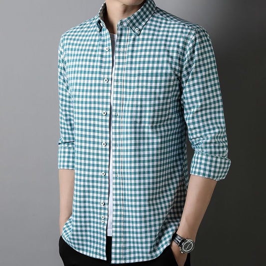 Jade Check Classic Fit Shirt