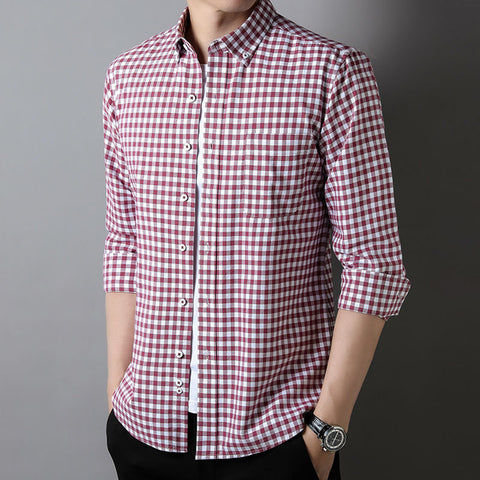 Oxford Red Check Classic Fit Shirt