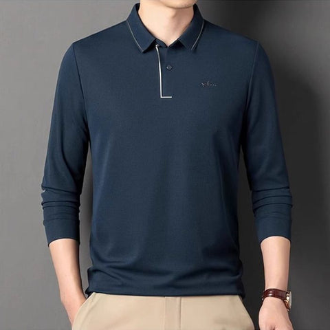 Astralis Ascot Polo – Long Sleeve Elegance, Redefined