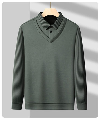 Magnate Fleece-Lined Statement Sweatshirt