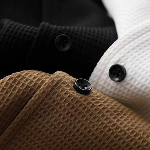 Elite Waffle Textured Shirts