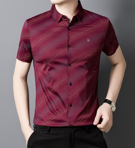 Meridian Luxe Patterned Shirt
