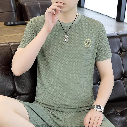 Gridline Elegance T-Shirt