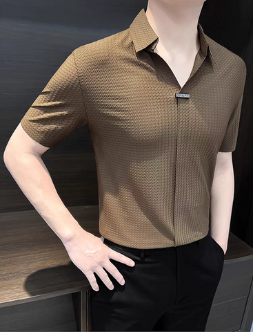 Elite TexturaPlacket Polo