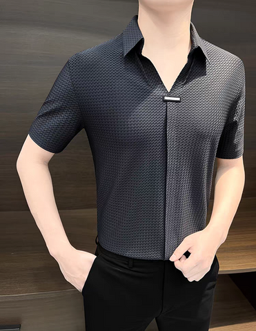 Elite TexturaPlacket Polo