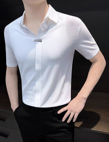 Elite TexturaPlacket Polo