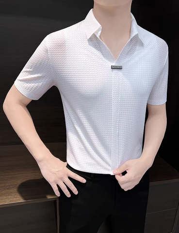Elite TexturaPlacket Polo